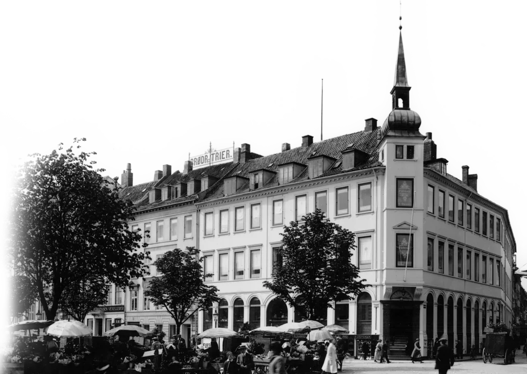 Historisk foto af Sølvkælderen.